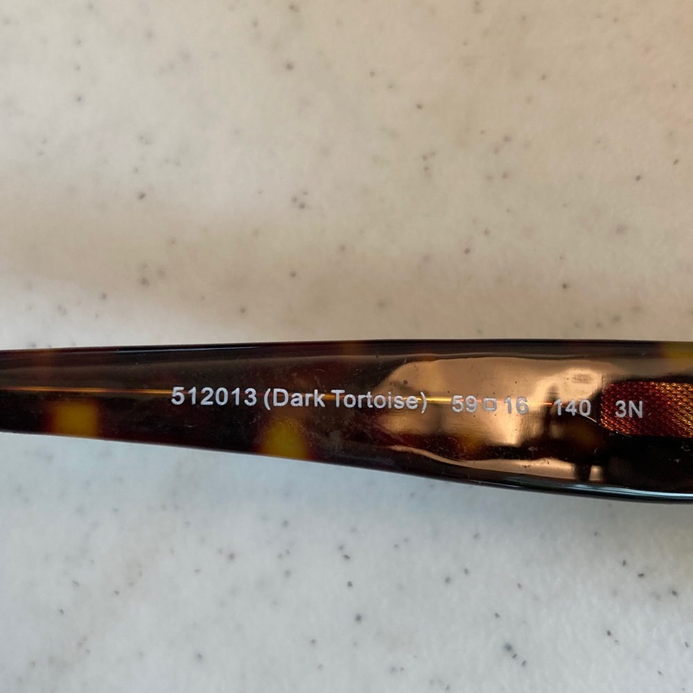 Coach Women's Dark Tortoise Sunglasses Prescription Bifocal & Case - Picture 4 of 10